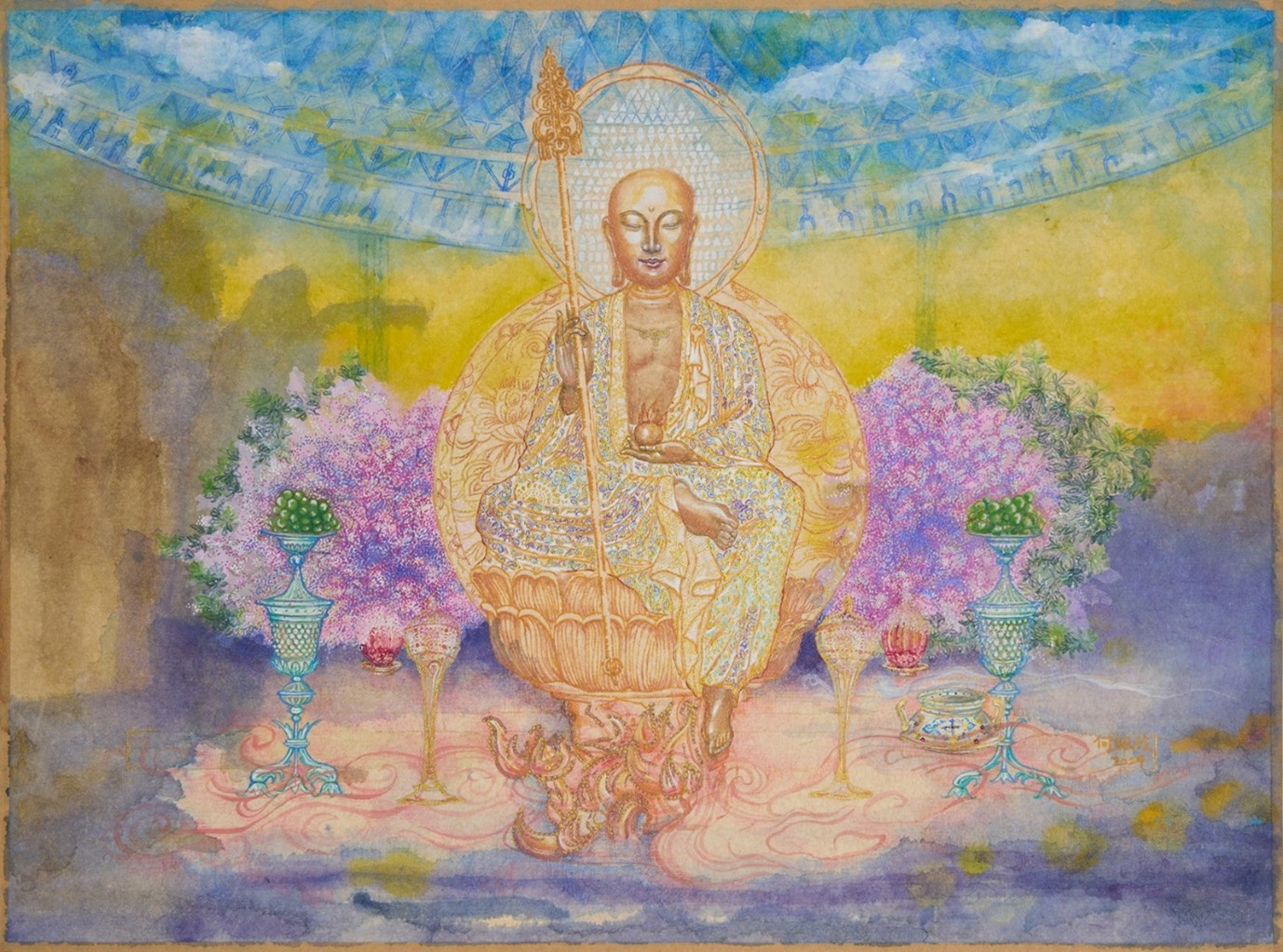 何佩玲女仕 Agnes Ho 《華嚴經》〖普賢行願品〗 十大願 - 廣修供養 < Avataṃsaka Sutra >   Ten Great Vows of Samantabhadra